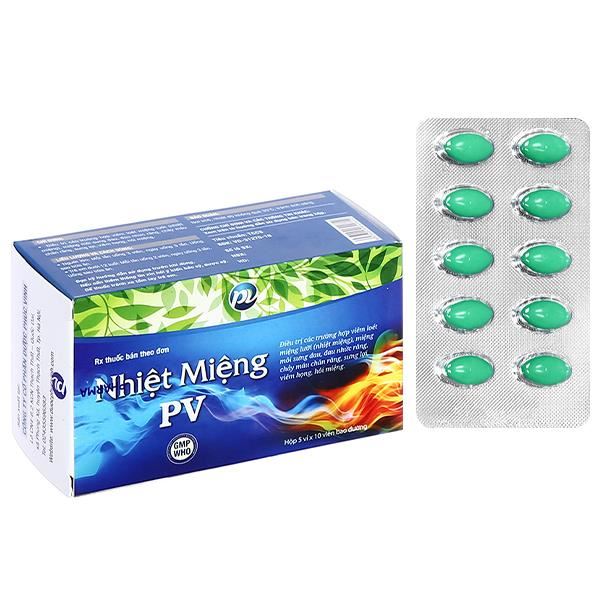 Nhiệt Miệng PV trị nhiệt miệng, hôi miệng
