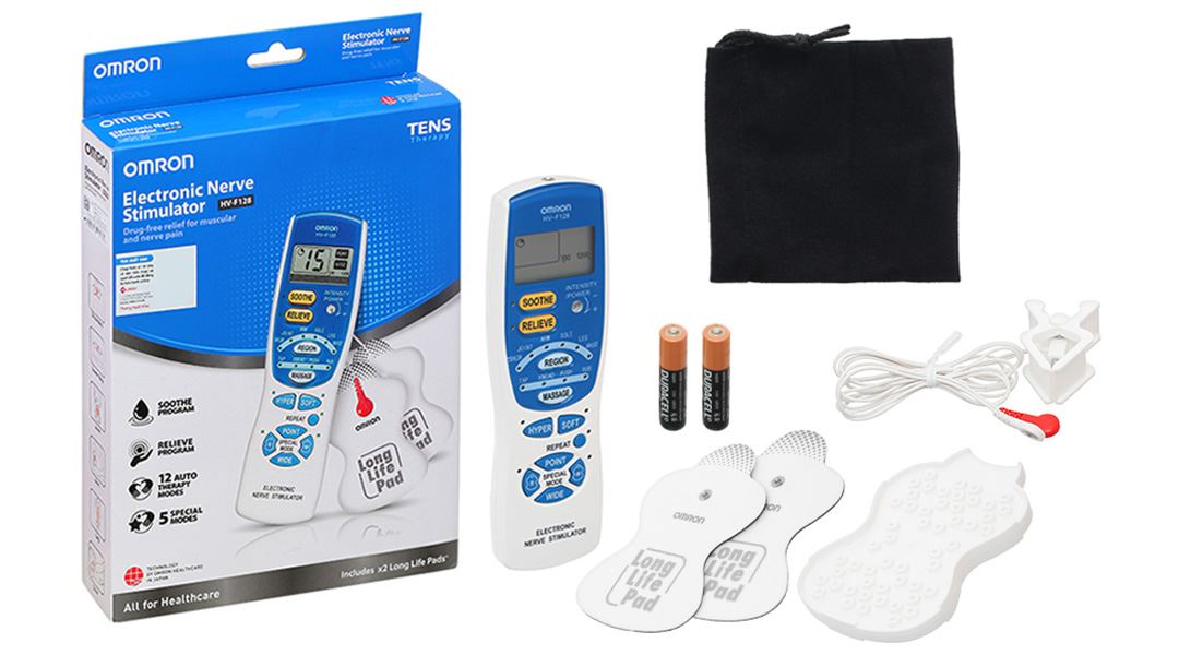 Máy massage xung điện trị liệu Omron HV-F128