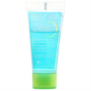 Gel rửa mặt cho da hỗn hợp và da dầu Bioderma Sebium moussant tuýp 8ml - Hàng khuyến mãi