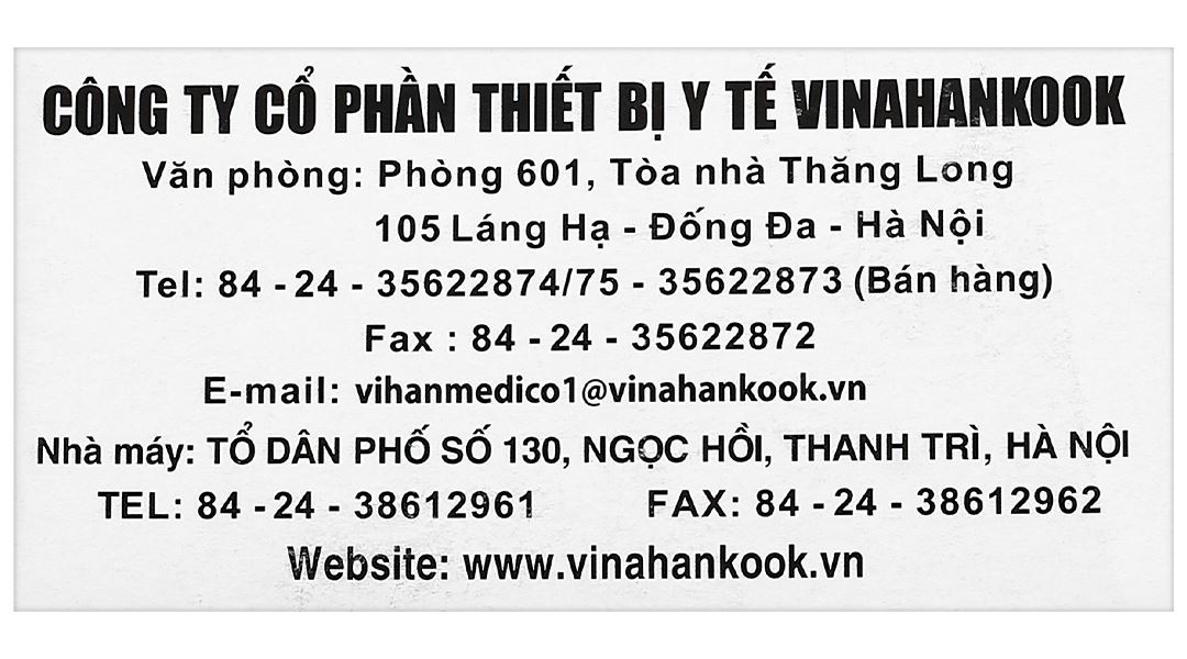 Bơm tiêm Insulin sử dụng một lần Vinahankook 1ml/cc 30G x 1/2’’