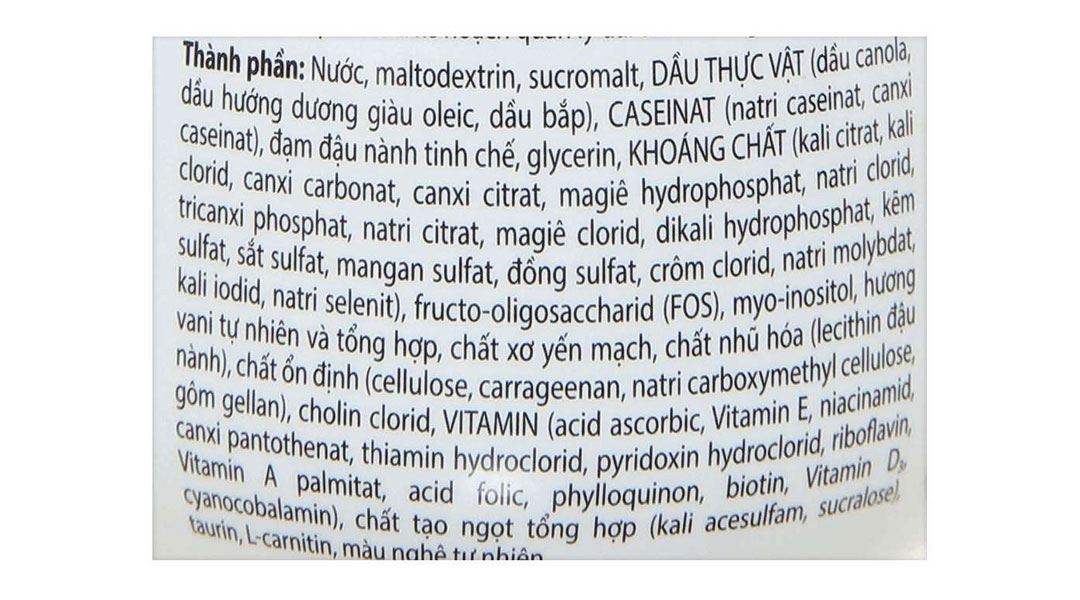 Sữa bột pha sẵn Glucerna