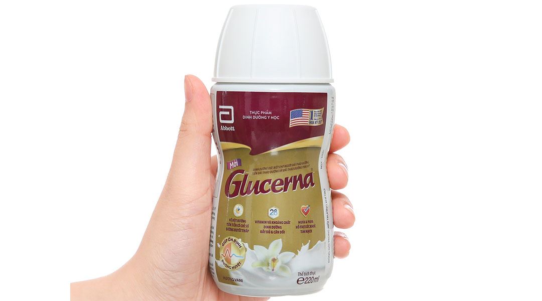 Sữa bột pha sẵn Glucerna