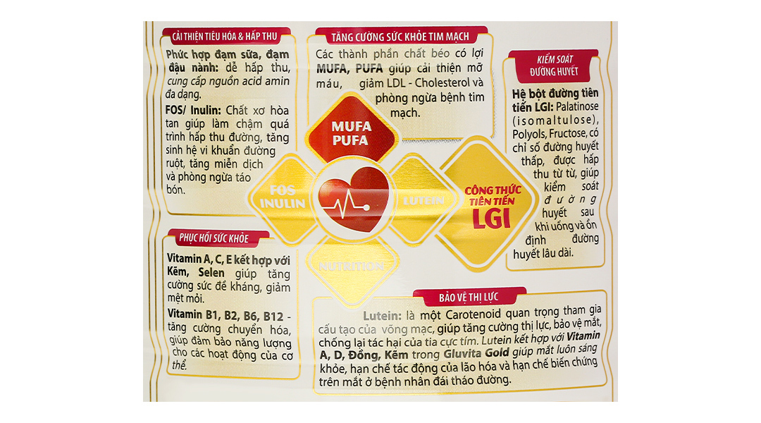 Sữa bột Gluvita Gold