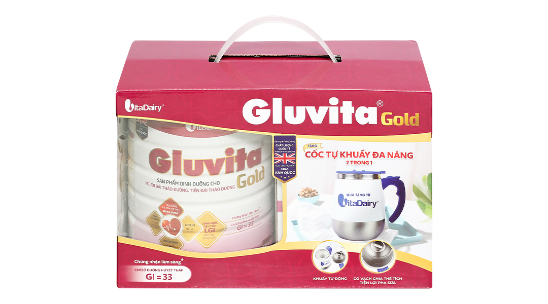 Sữa bột Gluvita Gold