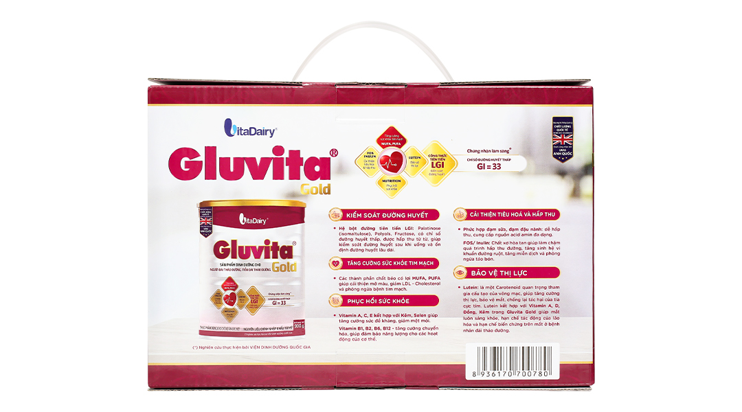 Sữa bột Gluvita Gold