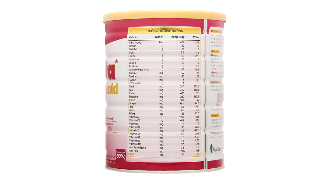 Sữa bột Gluvita Gold