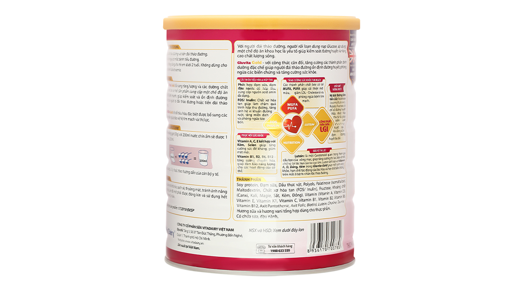 Sữa bột Gluvita Gold