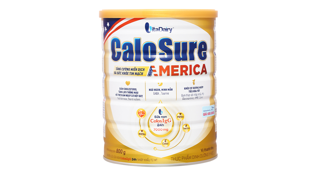 Thực phẩm dinh dưỡng y học Calosure America