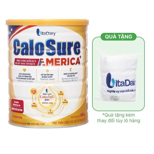 Sữa bột Calosure America  800G Dành Cho Người Tiểu Đường