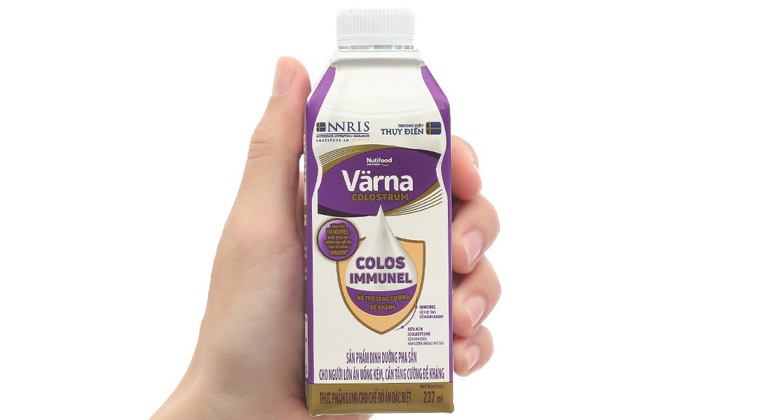Thực phẩm dùng cho chế độ ăn đặc biệt: Sản phẩm dinh dưỡng pha sẵn Varna Colostrum cho người lớn ăn uống kém, cần tăng cường đề kháng - 12
