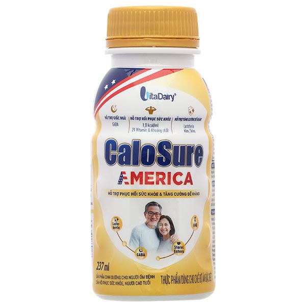 Thực Phẩm Dùng Cho Chế Độ Ăn Đặc Biệt Calosure America chai 237Ml