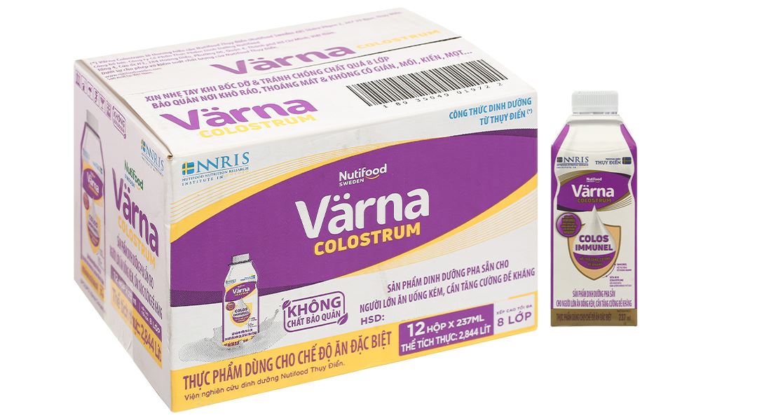 Sữa nước dinh dưỡng Varna Colostrum