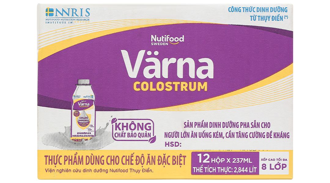 Sữa nước dinh dưỡng Varna Colostrum