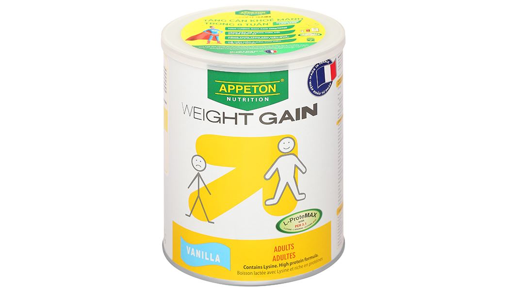Sữa Bột Appeton Weight Gain Cho Người Lớn Hương Vanilla