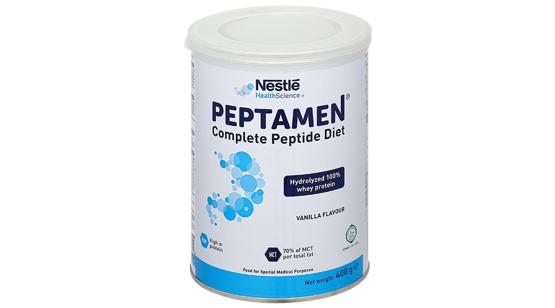 Thực phẩm dinh dưỡng y học Peptamen lon 400g