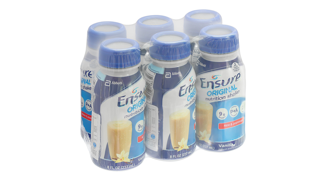 Sữa bột pha sẵn Ensure Original bổ sung dinh dưỡng đầy đủ hương vani