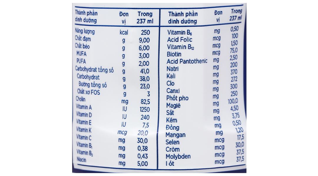 Sữa bột pha sẵn Ensure Original bổ sung dinh dưỡng đầy đủ hương vani
