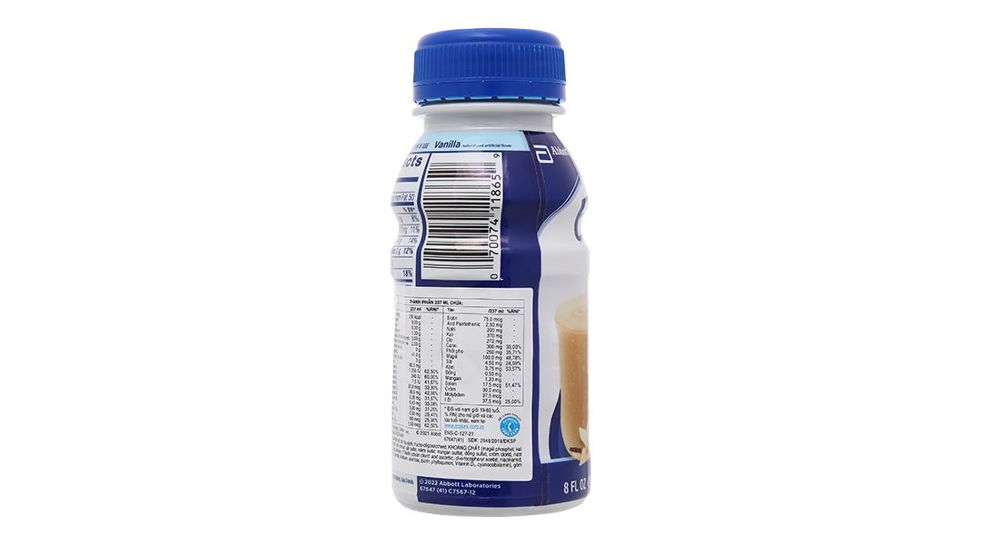 Sữa bột pha sẵn Ensure Original bổ sung dinh dưỡng đầy đủ hương vani