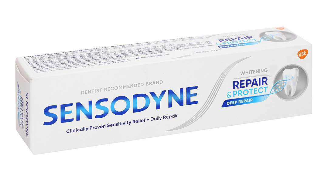 Kem đánh răng Sensodyne Repair & Protect Deep Repair Whitening