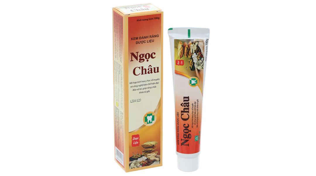 Kem đánh răng dược liệu Ngọc Châu ngừa sâu răng