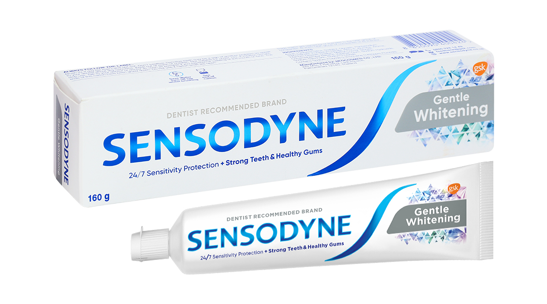 Kem đánh răng Sensodyne Gentle Whitening giúp làm trắng răng tuýp 160g - 8