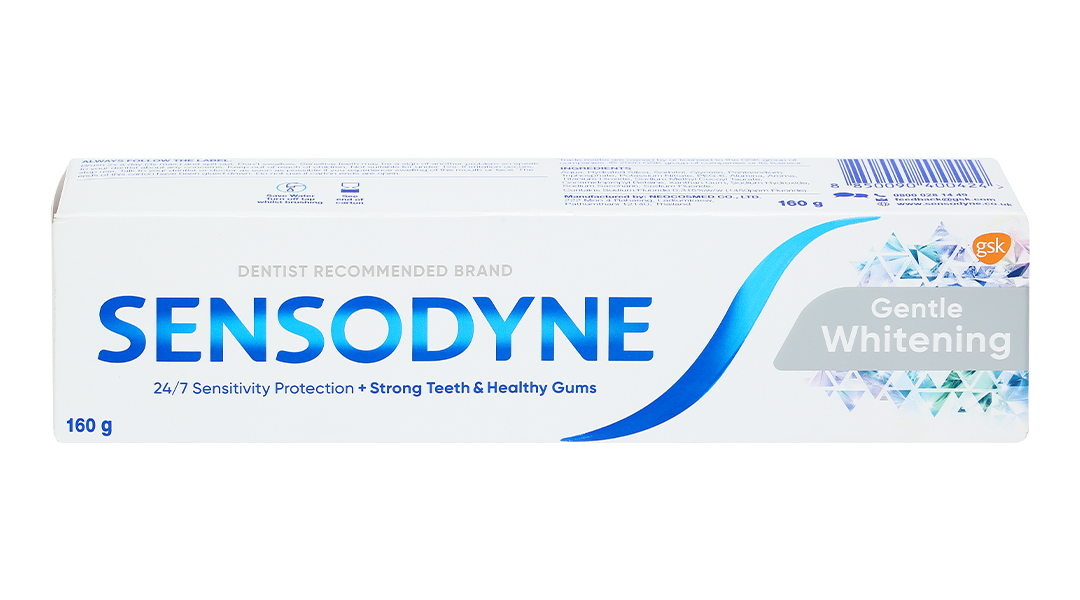 Kem đánh răng Sensodyne Gentle Whitening giúp làm trắng răng tuýp 160g - 9