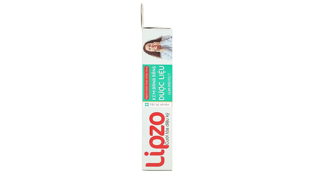 Kem đánh răng Dược Liệu Lipzo sạch nướu, ngừa chảy máu chân răng