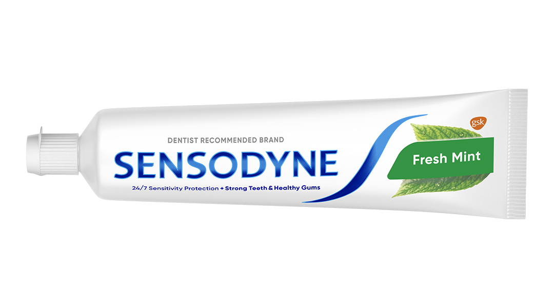 Kem đánh răng Sensodyne Fresh Mint giảm ê buốt tuýp 160g - 15