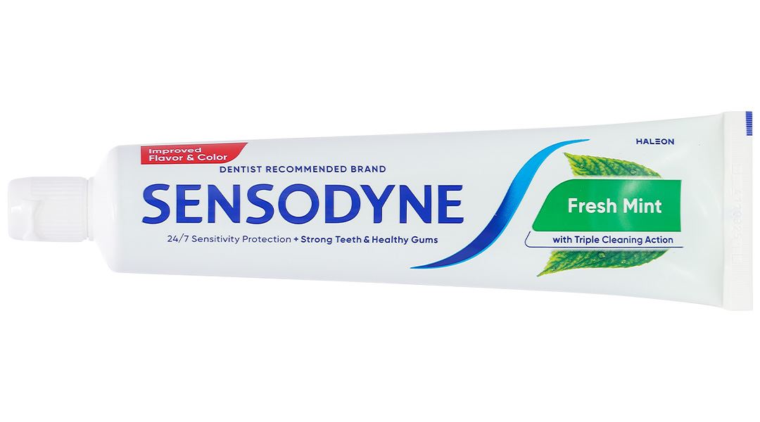 Kem đánh răng Sensodyne Fresh Mint giảm ê buốt