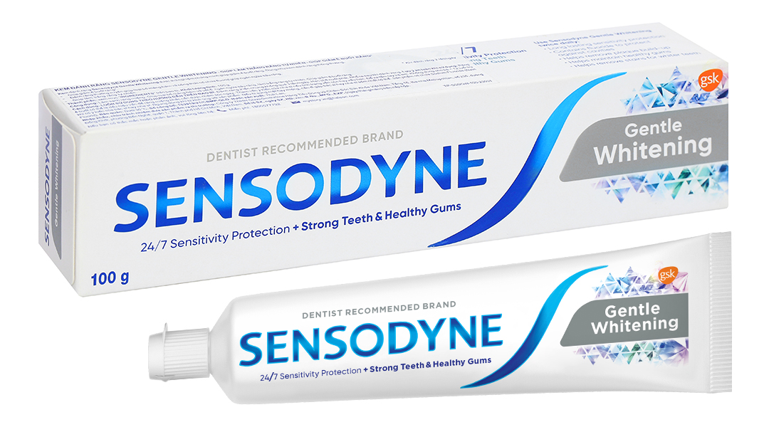 Kem đánh răng Sensodyne Gentle Whitening giúp làm trắng răng tuýp 100g - 8