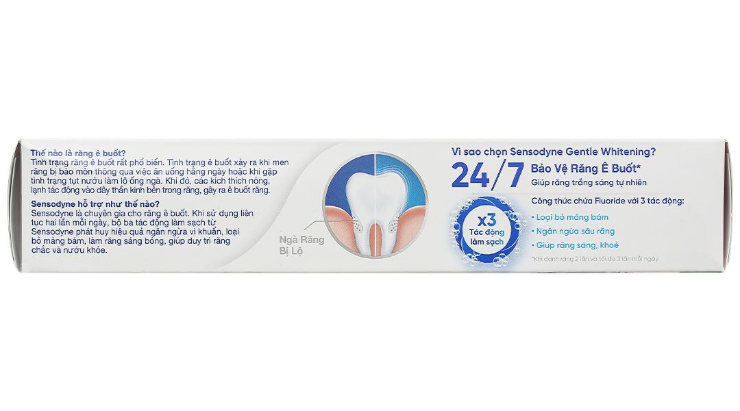 Kem đánh răng Sensodyne Gentle Whitening giúp làm trắng răng tuýp 100g - 23