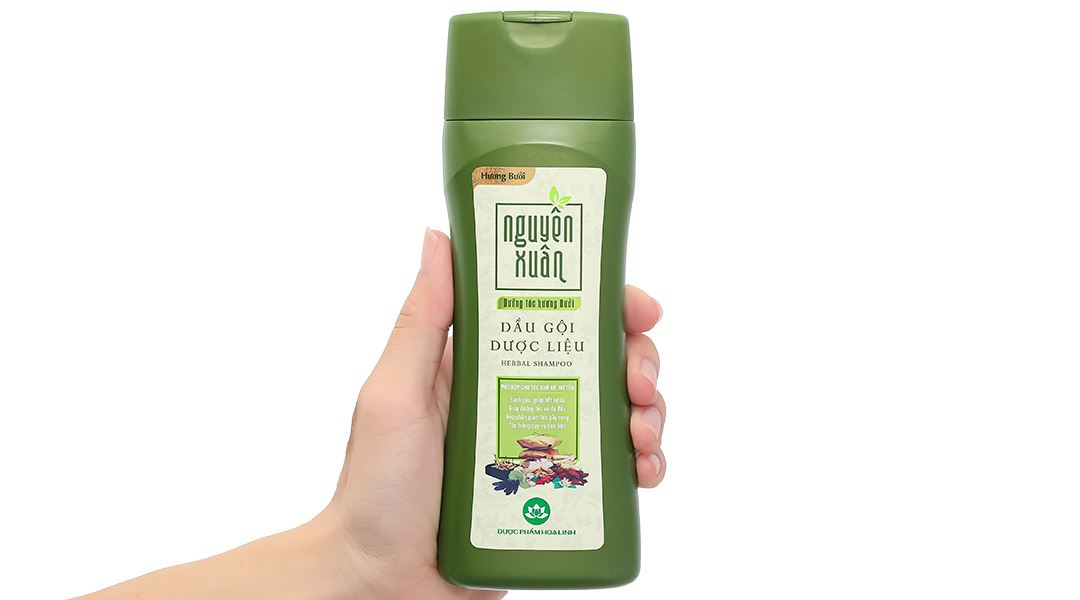 Dầu gội dược liệu Nguyên Xuân hương bưởi giúp dưỡng tóc hương bưởi chai 275ml - 10
