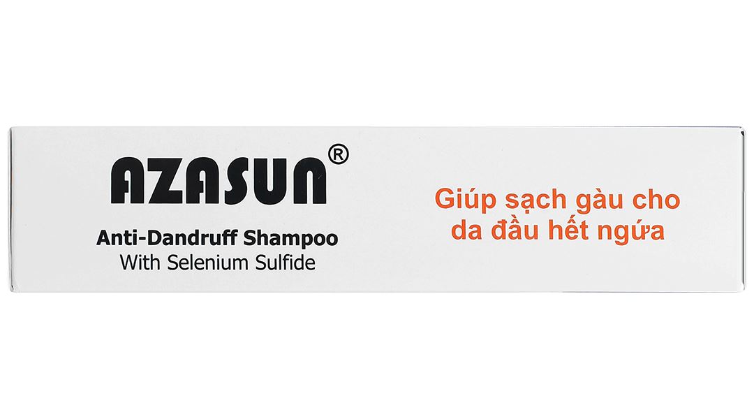 Dầu gội Azasun giảm ngứa da đầu, sạch gàu chai 120ml - 8