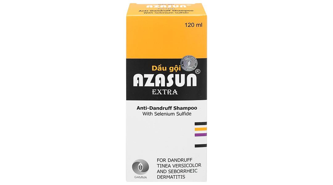 Dầu gội Azasun Extra giảm ngứa da đầu, sạch gàu