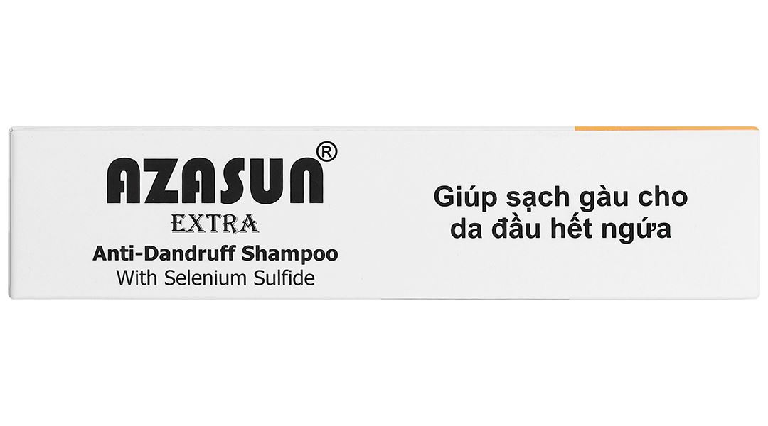 Dầu gội Azasun Extra giảm ngứa da đầu, sạch gàu