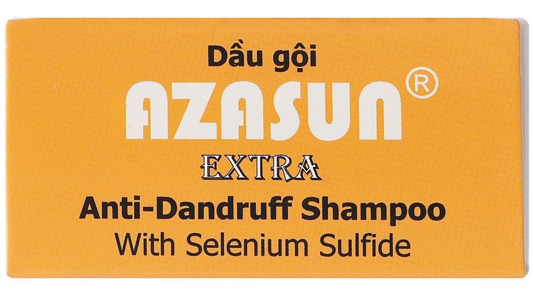 Dầu gội Azasun Extra giảm ngứa da đầu, sạch gàu