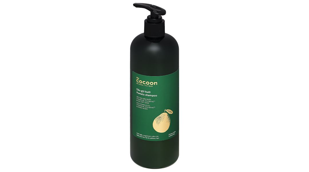 Dầu gội Cocoon Bưởi giúp mềm tóc, giảm gãy rụng