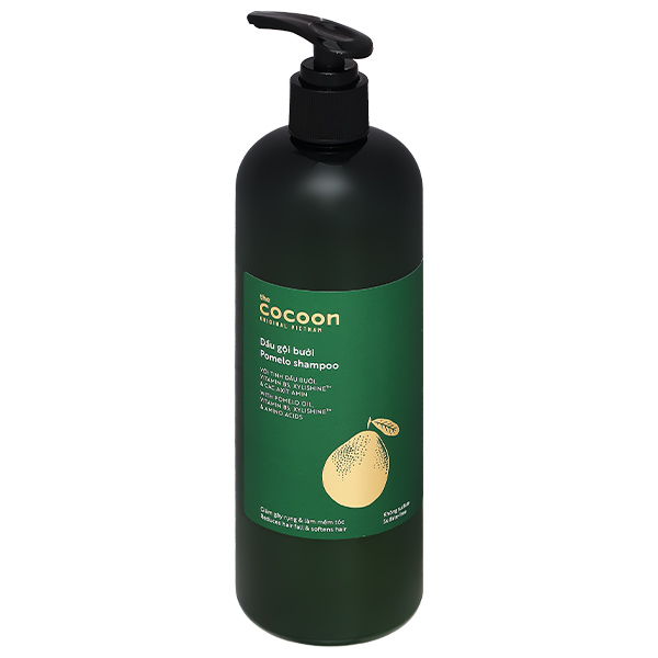 Dầu gội Cocoon Bưởi giúp mềm tóc, giảm gãy rụng chai 500ml