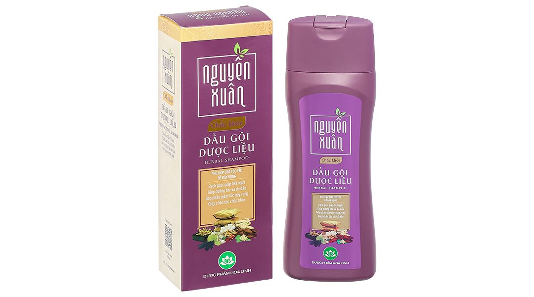 Dầu gội dược liệu Nguyên Xuân chắc khỏe, bồng bềnh