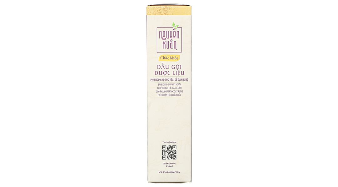 Dầu gội dược liệu Nguyên Xuân chắc khỏe, bồng bềnh
