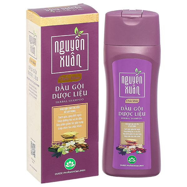 Dầu gội dược liệu Nguyên Xuân chắc khỏe, bồng bềnh chai 250ml