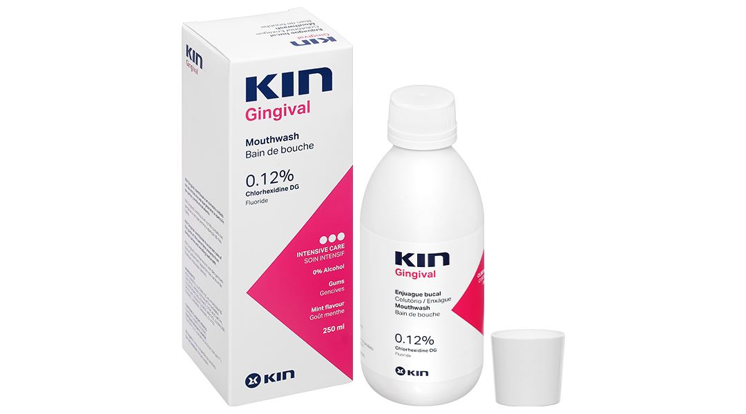 Dung dịch súc miệng Kin Gingival ngừa viêm nướu, sâu răng