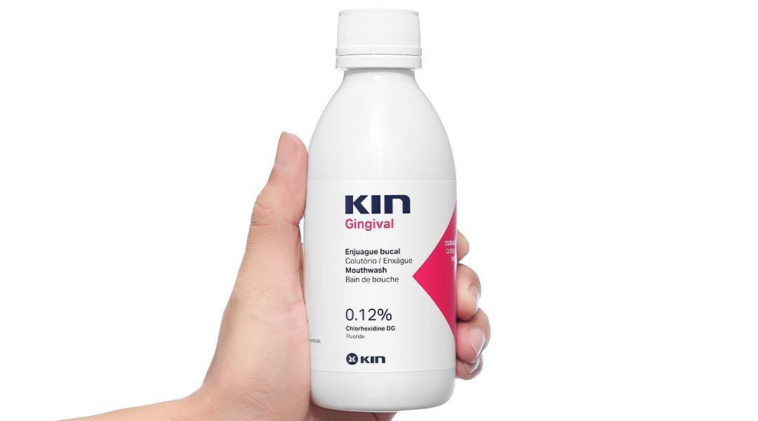 Dung dịch súc miệng Kin Gingival ngừa viêm nướu, sâu răng