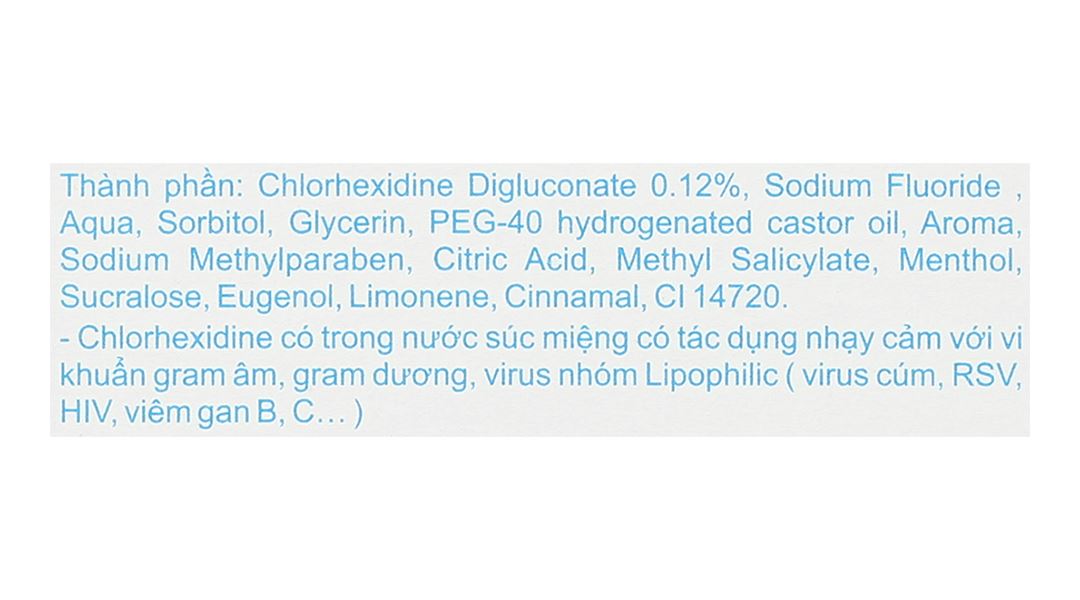 Dung dịch súc miệng Kin Gingival ngừa viêm nướu, sâu răng