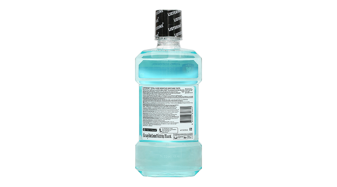Nước súc miệng Listerine Total Care Sensitive hơi thở thơm mát