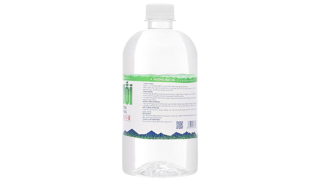 Nước súc miệng Fujiwa Ion Muối ngừa vi khuẩn, giảm mùi hôi miệng