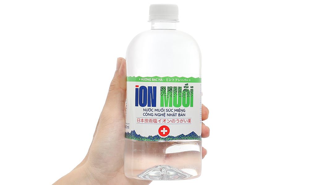 Nước súc miệng Fujiwa Ion Muối ngừa vi khuẩn, giảm mùi hôi miệng