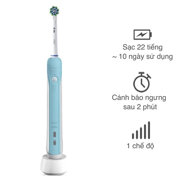 Bàn chải điện Oral-B Pro 500 CrossAction D16.513