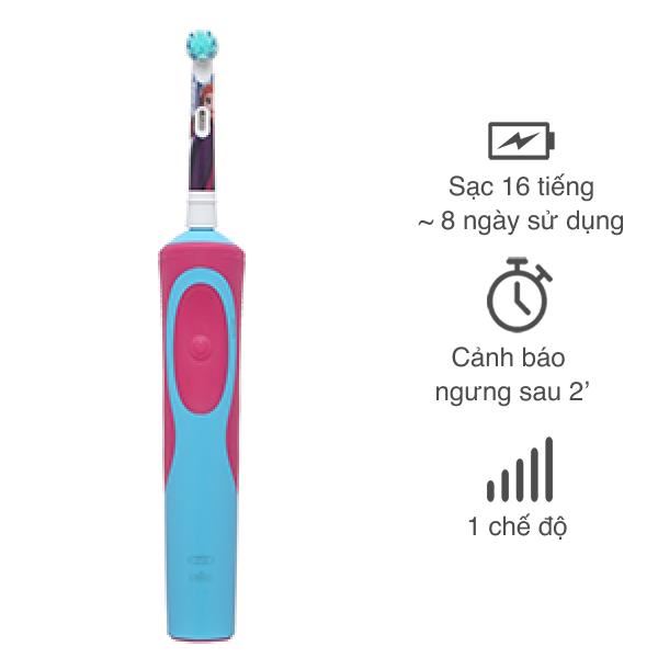 Bàn chải điện trẻ em Oral-B Vitality D12 Stages Power Frozen