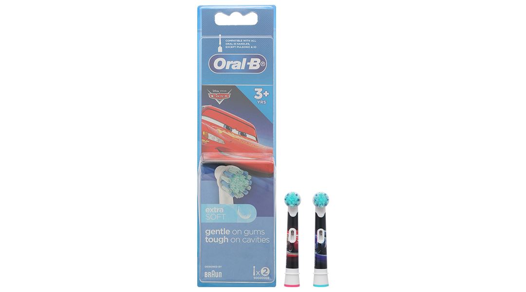 Đầu bàn chải điện Oral-B Vitality D12 Stages Power Cars cho trẻ em